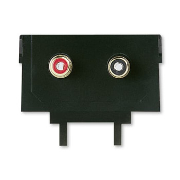 ABB nosná maska s konektory (2x zásuvka CINCH)