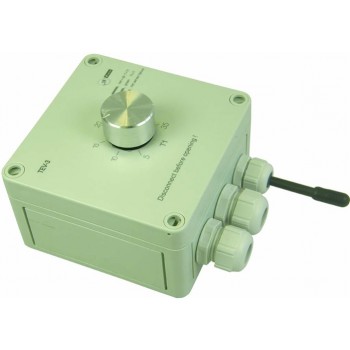 ELKO TEV-3 … termostat jednoúrovňový; AC 230 V, IP65