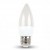 VT-289 (858) … LED žárovka 5,5W, E27 svíčka, 3000K teplá bílá,470lm