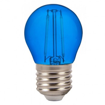 VT-2132 (7412) … LED retro žárovka 2W, E27 iluminační modrá, 60lm