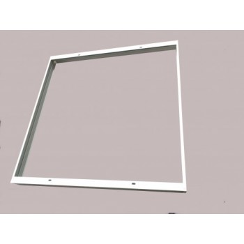 RAMA-PANEL60X60-UC … montážní rámeček pro LED panel 60x60 cm, bílý lakovaný