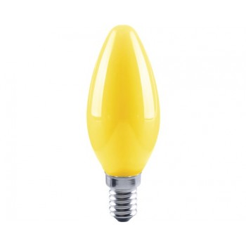 SV žárovka E14; 25W/240V … svíčka, žlutá