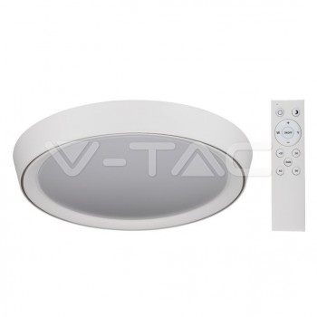  VT-8502 (14751) … LED svítidlo přisazené, kruh, IP20, 30/60/30W, měnitelná barva světla, 4200lm, stmívatelné IR ovladačem, 3in1