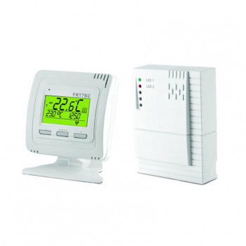 ELB FRT7B2 … týdenní termostat bezdrátový, stojánkový, programovatelný, v sadě přijímač - vysílač