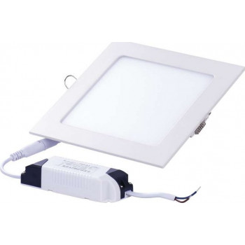 EMS ZD2122 … LED panel 6W, vestavný, čtverec, 450lm, 4000K denní bílá NW, IP20, bílé tělo