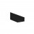 ORO-PROFIL-UNI-OUT-BLACK-2M … Al profil přisazený černý 2m (bez plexi)