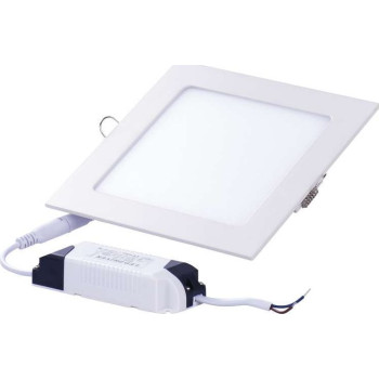 EMS ZD2121 … LED panel 6W, vestavný, čtverec, 450lm, 3000K teplá bílá WW, IP20, bílé tělo