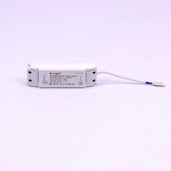 VT 29W (6259) … elektronický driver s konstantním proudem - výstup 800 mA, 25-40V DC; pro LED panel 29W, A++, IP20
