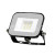 VT-44010 (9899) … LED reflektor, 10W, 4000K denní bílá, 735lm, IP65, černé tělo+šedé sklo