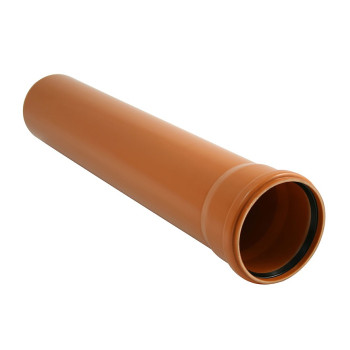 KGEM 250x6,1x5000 … trubka kanalizační 250/5, ks=5m, oranžová (pouzdro stožáru)