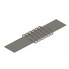 ZD 01 (ZD 01) zemnící deska 2000x250 mm s přivařenou páskou 30x4 mm