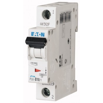 EATON PL6-B10/1 … jistič 1p, B, 10A, 6kA