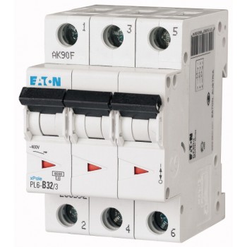 EATON PL6-B32/3 … jistič 3p, B, 32A, 6kA