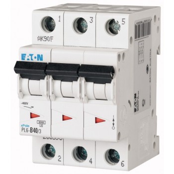 EATON PL6-B40/3 … jistič 3p, B, 40A, 6kA