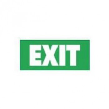 PAN PIKT-E-A … piktogram; poznámka: EXIT (297x105mm)
