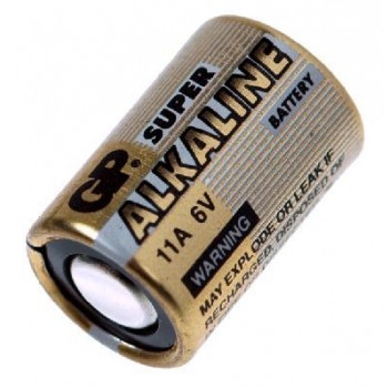 EMS GP 11A 6V B … baterie alkalická GP, 6V-38 mAh, 10x16mm - blistr