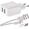 EMS V0119 … USB adaptér smart síť 3,1A + mikro
