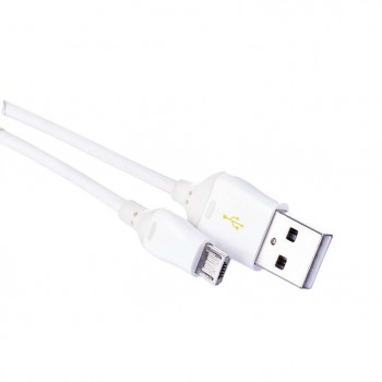 EMS rychlo-napájecí kabel USB-micro USB 1m bílý