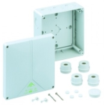 SPELSB ABOX 160-L NEW … krabice spojovací 180x180, IP65, prázdná, šedá