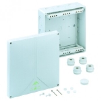 SPELSB ABOX 350-35mm2 … krabice spojovací 250x250, IP65, se svorkou, šedá