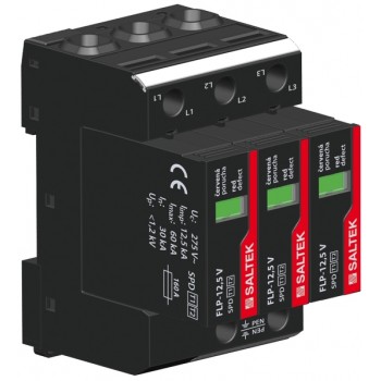 SAL FLP-12,5 V/3 … svodič bleskových proudů SPD typ 1a2 (B+C)