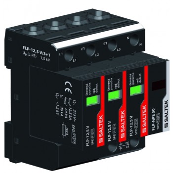 SAL FLP-12,5 V/3+1 … svodič bleskových proudů SPD typ 1a2 (B+C)