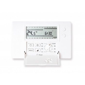 TC2016+ … týdenní progr termostat 0-230V/16A; 0,2°C; bílý