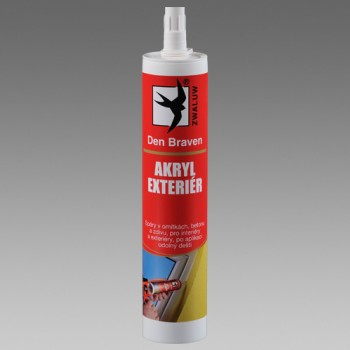 DB Akrylátový tmel Exteriér, černý, kartuše 310ml