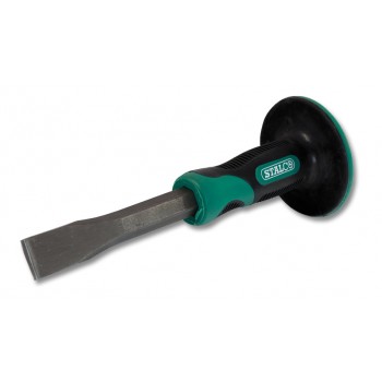 STALCO Sekáč plochý 250x25mm + ochranná rukojeť