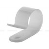 OST N-5E … kabelová příchytka pro kabel D=7,2mm, plast natural, otvor 4,4 mm