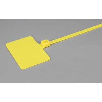CTP7x290 … kab.štítek 75x50 se stah.páskem 225mm, žlutý, bal. (20ks)