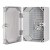 43.02 UNI mini/T … UNIbox mini/T, 300x200x160, IP65, transparentní dvířka