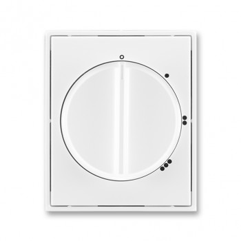 ABB kryt spínače s otoč. ovladačem pro 3stup. spínač s 0 polohou; Element, Time; bílá/bílá