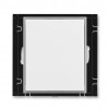 ABB kryt zaslepovací; Element; bílá/led. šedá