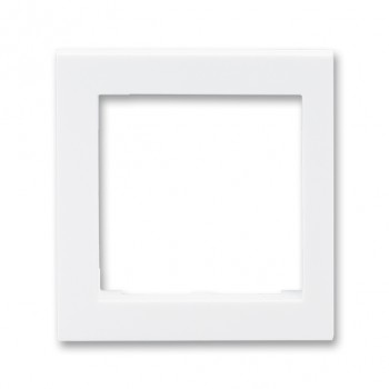 ABB Kryt rámečku s otvorem 55x55, krajní; Levit; bílá
