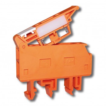 EBT RSP - 4 LED 24-48 V … řadová svorka pojistková; oranžová