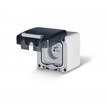 SCA 137.6411 … PROTECTA zásuvka jednoduchá 16A,250V, IP65
