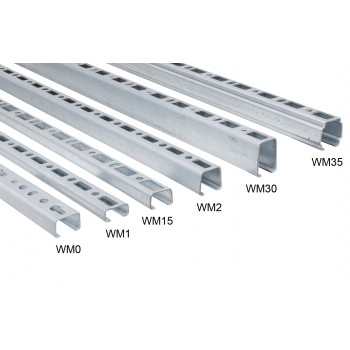 BIS WM35 … RapidRail lišta 3 m, 38 x 40 mm