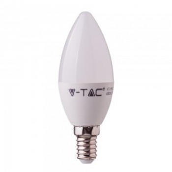 VT-268 (112) … LED žárovka 7W, E14 svíčka, 4000K denní bílá,600lm