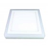 VT-1509 SQ (4925) … LED svítidlo přisazené, čtverec, 15W, 3000K teplá bílá, 1200lm