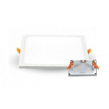  VT-1515 SQ (4946) … LED panel slim, čtverec vest. 15W, 3000K teplá bílá, 1500lm, vč.předř