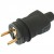 ABL 1149190 … vidlice gumová 230V, 16A, IP44, pro 3G2,5