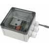 ELKO TEV-1 … termostat jednoúrovňový; -20 až +20 °C, AC 230 V, IP65
