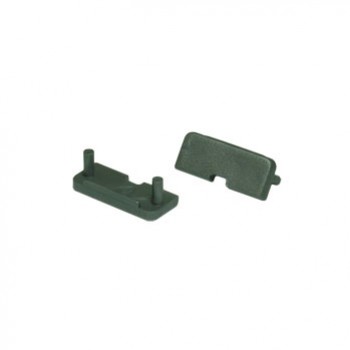 LP koncovka profilu KIL přisazený 20x8mm, plast (pár)