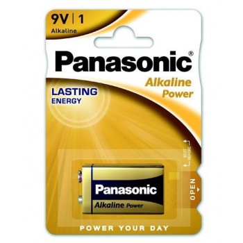 Panasonic 6LR61 primární alkalická baterie industrial 9V
