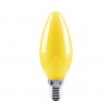 SV žárovka E14; 25W/240V … svíčka, žlutá