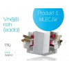 §§§ MLECW … Mainline bílá, vnější roh pouzdro