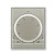 ABB termostat univerzální s otočným nastavením teploty; Time; starostříbrná