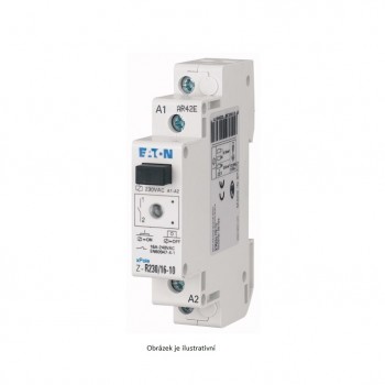 EATON Z-R230/16-20 … instalační relé s tlačítkem 230V, 2zap, 16A, LED a tlačítko
