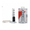 LE 050014 … sloup. 4x2P+T,3xUSB,po.2m kab., šedý